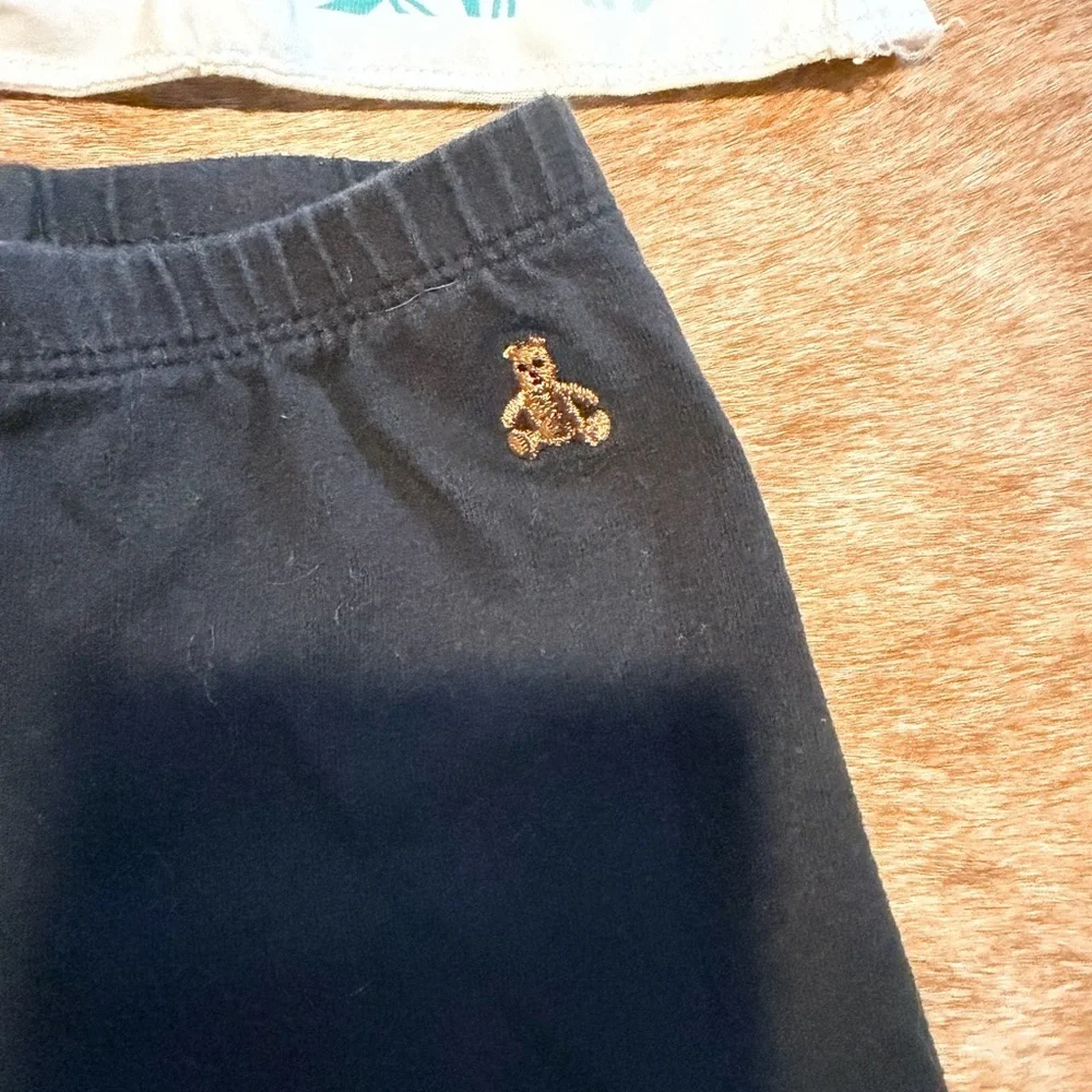 GAP Black Kids Leggings and tee bundle